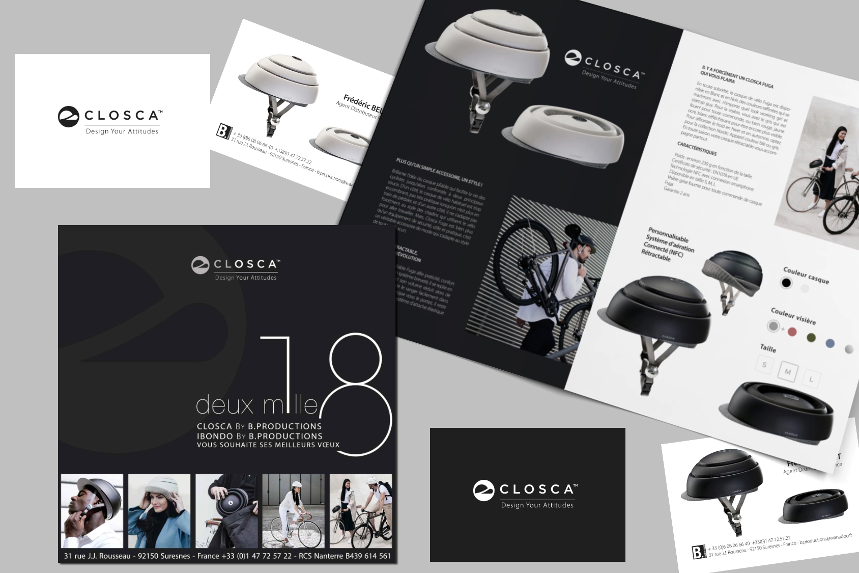 Closca - visuel pour marque espagnole de casques - image 3