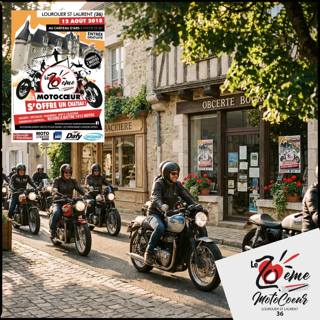 Moto Cœur - 20 ans, château d'Ars - image 3