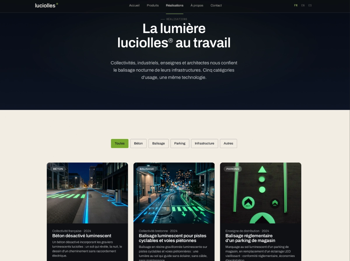 Luciolles® - vitrine du balisage photoluminescent - image 3